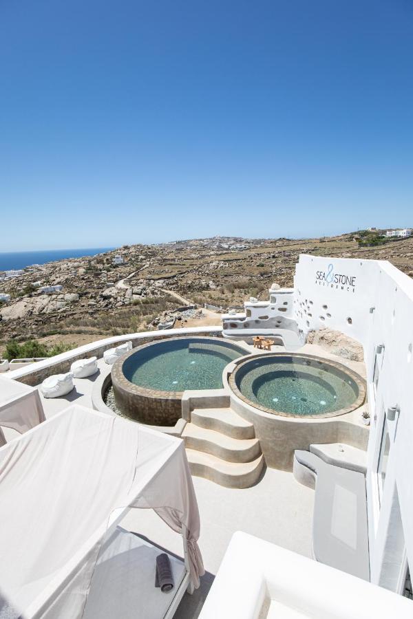 Sea&Stone Residence Mykonos Platis Gialos Exterior foto